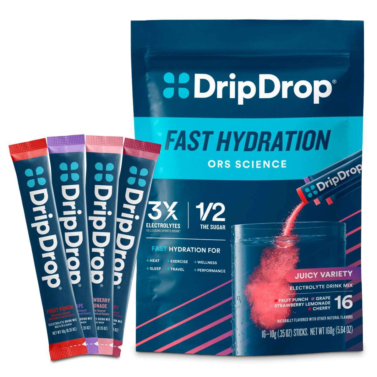 dripdrop-juicy-variety-pack-electrolyte-powder-8-oz-sticks-16-count-l2 Juicy_Variety_-_16ct_-_Transparent.png