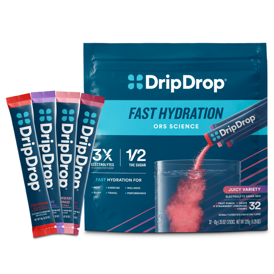 dripdrop-juicy-variety-pack-electrolyte-powder-8-oz-sticks-32-count-h5 Juicy_Variety_-_32ct_-_Transparent.png