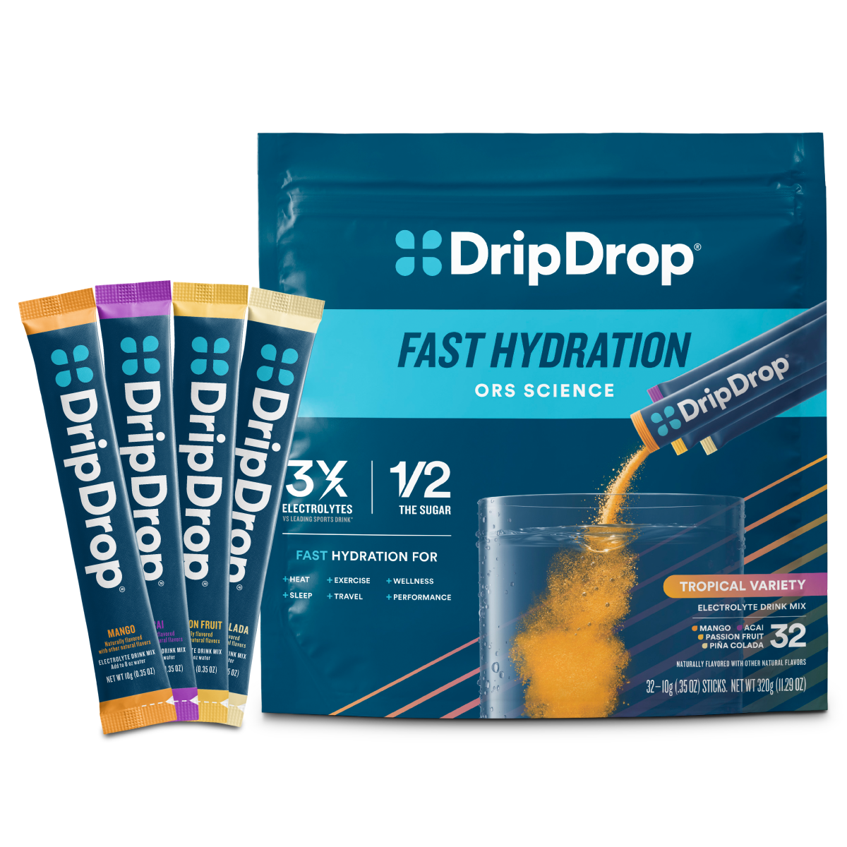 dripdrop-tropical-variety-pack-electrolyte-powder-8-oz-sticks-32-count-z0 Tropical_Variety_-_32ct_-_Transparent.png